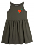 MINI RODINI Kasdieninė suknelė 2525010799 Juoda Regular Fit