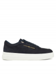 Tommy Hilfiger Laisvalaikio batai Modern Court Sneaker Nubuck FW0FW08462 Tamsiai mėlyna