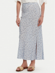 Pieces Midi sijonas Nya 17147811 Žydra Regular Fit S