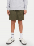 Jack & Jones Junior Medžiaginiai &scaron;ortai Jaiden 12275013 Žalia Loose Fit