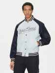 Guess Jeans Bomber striukė M5GL32 WHAA2 Žydra Regular Fit XXL