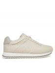 Calvin Klein Laisvalaikio batai Runner Lace Up - Jacq HW0HW02413 &Eacute;cru