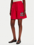 PINKO Medžiaginiai &scaron;ortai Lewis 105243 A2M7 Raudona Regular Fit XS