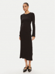 Bruuns Bazaar Trikotažinė suknelė Elliana BBW3979 Juoda Regular Fit
