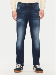 Blend Džinsai 20712391 Tamsiai mėlyna Slim Fit