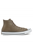 Converse Sportbačiai Chuck Taylor All Star Faux Leather Hi A09482C 216 Ruda