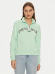 Guess Jeans Džemperis W5RQ25 K68I4 Žalia Regular Fit