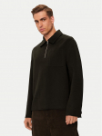 AMI Paris Vilnonis paltas HJK057.WV0022 Ruda Regular Fit M