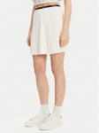 Lacoste Plisuotas sijonas JF1403 &Eacute;cru Regular Fit