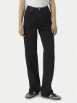 Vero Moda Džinsai Tessa 10290541 Juoda Wide Leg