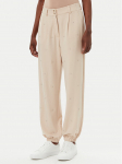 Liu Jo Sport Sportinės kelnės TA5193 J5942 Smėlio Relaxed Fit