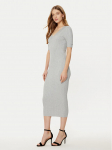Guess Trikotažinė suknelė W5RK11 Z2V62 Pilka Bodycon Fit