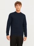 Jack & Jones Megztinis Milano 12259666 Tamsiai mėlyna Relaxed Fit