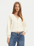 Guess Kardiganas W5YR07 Z2ZK2 &Eacute;cru Relaxed Fit