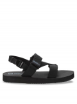 Jack Wolfskin Basutės Urban Entdeckung Belt Sandal 4056711 Juoda