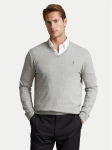Polo Ralph Lauren Megztinis 710670789002 Pilka Slim Fit