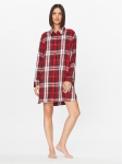 Tommy Hilfiger Naktiniai mar&scaron;kiniai UW0UW04874 Raudona Relaxed Fit