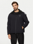 EA7 Emporio Armani Demisezoninė striukė 6DPB37 PNFRZ 1200 Juoda Regular Fit