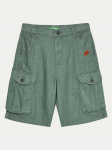 United Colors Of Benetton Medžiaginiai &scaron;ortai 424RC902X Žalia Regular Fit