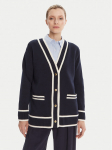 Gant Kardiganas 4805340 Tamsiai mėlyna Relaxed Fit