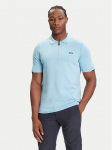 BOSS Polo mar&scaron;kinėliai K_Ever-X PS 50541961 Žydra Regular Fit