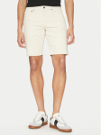 Calvin Klein Džinsiniai &scaron;ortai K10K114078 &Eacute;cru Slim Fit