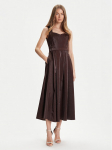 Rinascimento Kokteilinė suknelė CFC0125066003 Ruda Regular Fit L