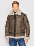 Serge Pariente Odinė striukė New Kennedy Ruda Regular Fit L
