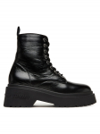 Tommy Jeans Auliniai batai Tjw Chunky Shiny EN0EN02848 Juoda