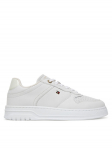 Tommy Hilfiger Laisvalaikio batai Sporty Cupsole FW0FW08795 Balta