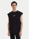 Plein Sport Tank top mar&scaron;kinėliai PAEC MRK0104 STE001N Juoda Regular Fit