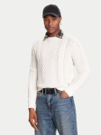 Tommy Jeans Megztinis DM0DM22101 Balta Regular Fit