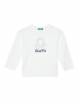 United Colors Of Benetton Palaidinė 3I1XG10JZ Balta Regular Fit