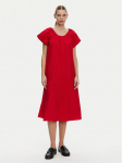 Tommy Hilfiger Vasarinė suknelė WW0WW44667 Raudona Relaxed Fit