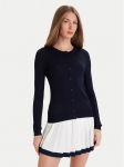 Lacoste Kardiganas AF4141 Tamsiai mėlyna Slim Fit