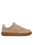 Tommy Hilfiger Laisvalaikio batai Th Heritage Court Sneaker Suede FW0FW09266 Smėlio