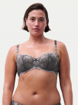 Chantelle Pusiau dengta (balcony bra) liemenėlė Champs &Eacute;lys&eacute;es C26050 Pilka 70C