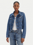 Calvin Klein Jeans Džinsinė striukė 90s LV047E629G Mėlyna Regular Fit