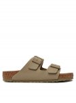 Birkenstock &Scaron;lepetės Arizona Birko-Flor 1027704 Chaki