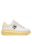 KARL LAGERFELD Laisvalaikio batai Kapri KL62530N Balta