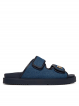 Tommy Hilfiger &Scaron;lepetės Double Strap Denim Sandal FW0FW09123 Mėlyna