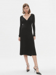 Pinko Trikotažinė suknelė Coccodrillo 102023 A18P Juoda Regular Fit S