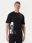 KARL LAGERFELD Mar&scaron;kinėliai 755170 562251 Juoda Loose Fit