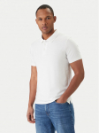 Calvin Klein Polo mar&scaron;kinėliai LV04LF200G Balta Slim Fit