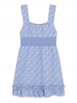 Guess Kasdieninė suknelė J6GK22 WR300 Žydra Regular Fit