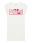 Guess Kasdieninė suknelė J6GK05 KAE24 Balta Regular Fit