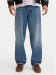 Jack & Jones Džinsai Eddie 12290185 Mėlyna Baggy Fit