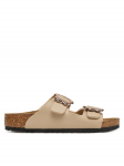Birkenstock &Scaron;lepetės Arizona Flower Buckle Kids 1030419 S Smėlio