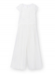 Mayoral Kombinezonas 6871 Balta Regular Fit