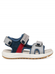 Geox Basutės J Sandal Alben Boy J35AVA 01522 C1F4W D Pilka